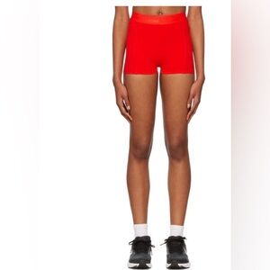 NEW NWT OUTDOOR VOICES candy Apple Red Zoom 1.5” Bloomer Biker Short Sz XXS
